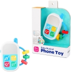 Бебешки Музикален Телефон с Дрънкалка 19×15×5 см